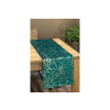  Blink15 bársony asztali futó Sötét türkiz 35x140 cm