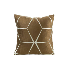  Blink28 bársony párnahuzat Barna/ezüst 45x45 cm lakástextília