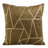  Blink29 bársony párnahuzat Barna/világos arany 45x45 cm