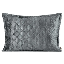  Blink43 bársony párnahuzat Acélszürke 50x70 cm lakástextília