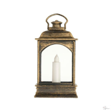 Bloomi Lámpás LED-es gyertyával rusztikus réz dekorációs kellék