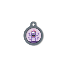 Blucky Beastie Pastel Purple Dog Tag medium nyakörv, póráz, hám kutyáknak