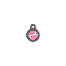 Blucky Bone Dark Pink Dog Tag small nyakörv, póráz, hám kutyáknak