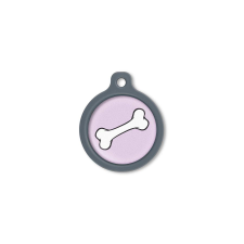 Blucky Bone Pastel Purple Dog Tag large nyakörv, póráz, hám kutyáknak