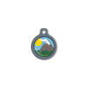 Blucky Colorado Dark Blue Dog Tag medium
