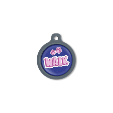 Blucky Graffiti Dark Blue Dog Tag large nyakörv, póráz, hám kutyáknak