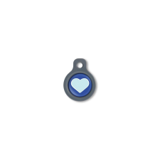 Blucky Heart Dark Blue Dog Tag small nyakörv, póráz, hám kutyáknak