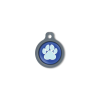Blucky Wild Paw Dark Blue Dog Tag medium