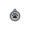 Blucky Wild Paw Grey Dog Tag large
