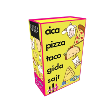 Blue Orange Cica, pizza, taco, gida, sajt Családi társasjáték társasjáték