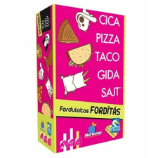 Blue Orange Cica, pizza, taco, gida, sajt társasjáték - Fordulatos fordítás társasjáték