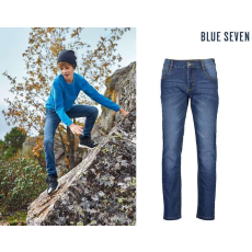 Blue Seven farmer nadrág koptatott kék 12 év (152 cm)