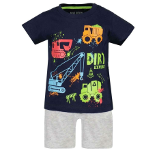 Blue Seven Póló és short szett munkagép kollekciós 12-18 hó (80 cm)