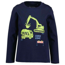 Blue Seven póló munkagépes sötétben világító minta 7 év (122 cm)