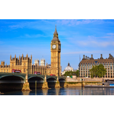  Blueback MAT Nyomtatott tapéta, londoni látkép, 250 x 200 cm tapéta, díszléc és más dekoráció