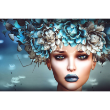  Blueback MAT tapéta, absztrakt női fej 2, 250 x 200 cm tapéta, díszléc és más dekoráció