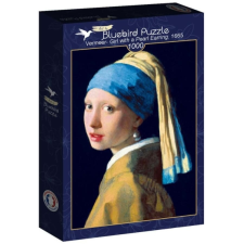 Bluebird 1000 db-os Art by puzzle - Vermeer- Girl with a Pearl Earring 1665 (60259) puzzle, kirakós