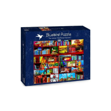 Bluebird 1000 db-os puzzle - The Library The Travel Section (70212) puzzle, kirakós