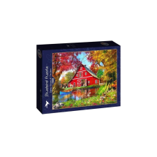 Bluebird 1500 db-os puzzle - Sunny Autumn At The Barn (90688) puzzle, kirakós