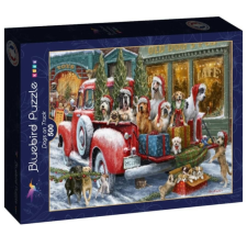Bluebird 500 db-os puzzle - Dogs on Truck (90522) puzzle, kirakós
