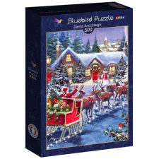 Bluebird 500 db-os puzzle - Santa And Sleigh (90519) puzzle, kirakós