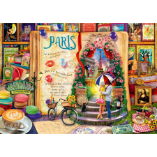 Bluebird Puzzle Bluebird 1000 db-os Puzzle - Life is an Open Book Paris - 70239 puzzle, kirakós