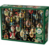 Bluebird Puzzle Cobble Hill 1000 db-os puzzle - Christmas Ornaments (40210) (639876)