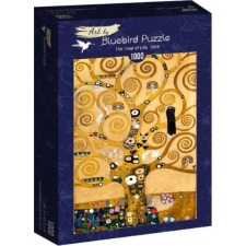 Bluebird Puzzle Puzzle 1000 Tree of Life, Gustav Klimt puzzle, kirakós