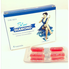 BlueDiamond Blue Diamond For Men - term. étrend-kiegészítő növényi kivonatokkal (4db) potencianövelő