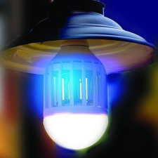 Bluemark Rovarirtó lámpa - Elektromos szúnyog és repülőrovar csapda + LED lámpa! elektromos állatriasztó