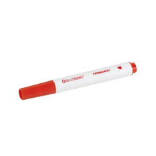 BLUERING Alkoholos marker 1-4mm, vágott végű Bluering® piros filctoll, marker