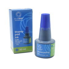 BLUERING Bélyegzőfesték 30ml, Bluering® Flower kék bélyegző