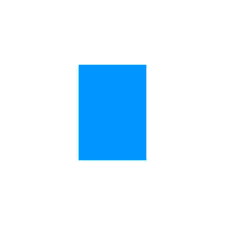 BLUERING Etikett címke, 210x297mm, 1 címke/lap kék Bluering® etikett
