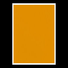 BLUERING Etikett címke, 210x297mm, 1címke/lap narancs (5999093880550) etikett