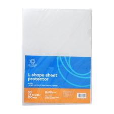 BLUERING Genotherm `L` A4, 150 micron víztiszta Bluering® 25 db/csomag, lefűző