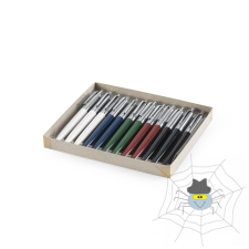 BLUERING Golyóstoll PAX jellegű kék írás vegyes test toll