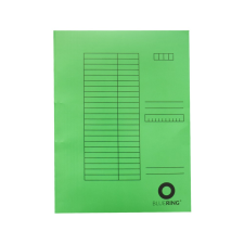 BLUERING Gyorsfűző A4, karton 230g Bluering® zöld lefűző