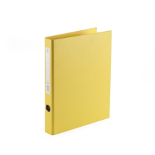 BLUERING Gyűrűskönyv A4, 3,5cm, 4 gyűrűs PP/PP Bluering® Prémium sárga gyűrűskönyv