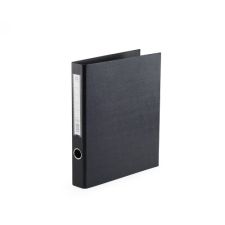 BLUERING Gyűrűskönyv A4, 4,5cm, 2 gyűrűs PP/PP Bluering® Prémium fekete gyűrűskönyv