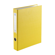 BLUERING Gyűrűskönyv A4, 5cm, 4 gyűrűs sárga mappa