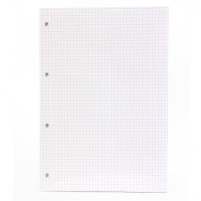 BLUERING Gyűrűskönyv betét A5, 50lap Bluering® kockás gyűrűskönyv