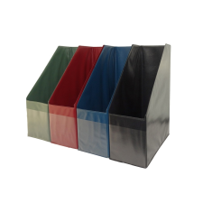 BLUERING Iratpapucs 9cm, PVC Bluering®, kék irattartó