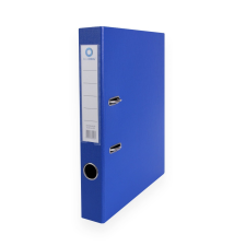 BLUERING Iratrendező A4, 5cm, két oldalt PP borítás, Bluering® Premium kék irattartó
