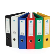 BLUERING Iratrendező a4, 7,5cm, két oldalt pp borítás, bluering® premium fehér mappa