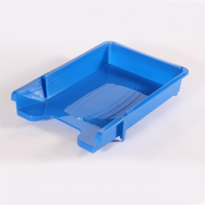 BLUERING Irattálca műanyag 460, 355x255x55mm, Bluering®, kék irattálca