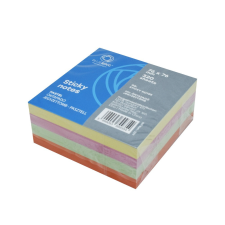 BLUERING Jegyzettömb öntapadó, 75x75mm, 320lap, Bluering® , pasztell post-it