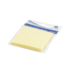 BLUERING Jegyzettömb öntapadó, 75x75mm, 80lap, Bluering® , sárga post-it