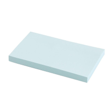 BLUERING Jegyzettömb öntapadó, 76x127mm, 100lap, Bluering® , pasztellkék post-it