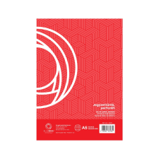 BLUERING Jegyzettömb perforált, A5, 50lap, kockás (5999093837660) jegyzettömb