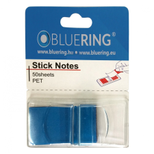 BLUERING Jelölőcímke 25x45mm, 50lap, műanyag Bluering® kék információs címke